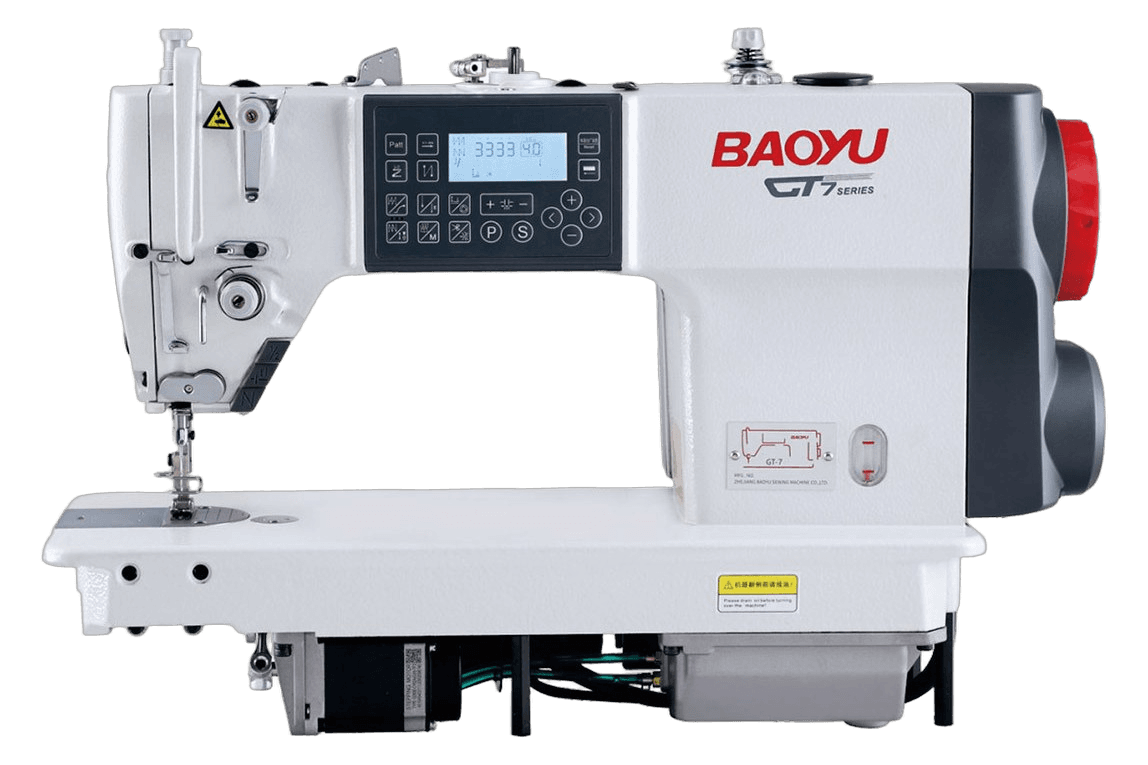 Máquina de costura reta industrial Baoyu GT-7