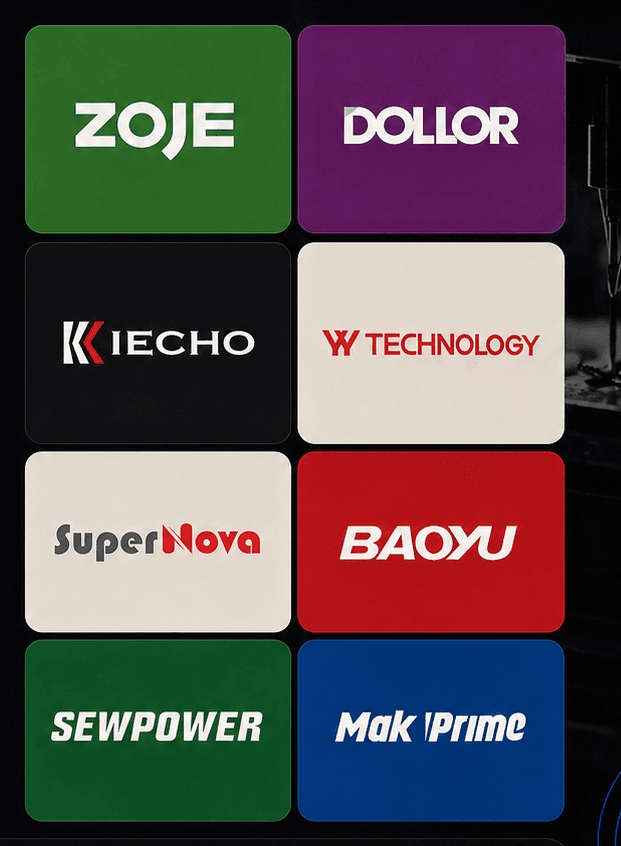 Marcas representadas: Zoje, Dollor, Kiecho, W Technology, SuperNova, Baoyu, Sewpower, Mak Prime